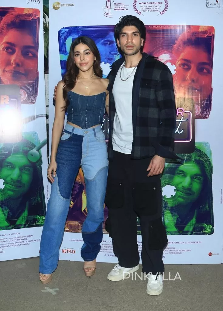 Aryan Khan, Aaliyah with dad Anurag Kashyap, Alaya F stun at Almost Pyaar with DJ Mohabbat screening; PICS