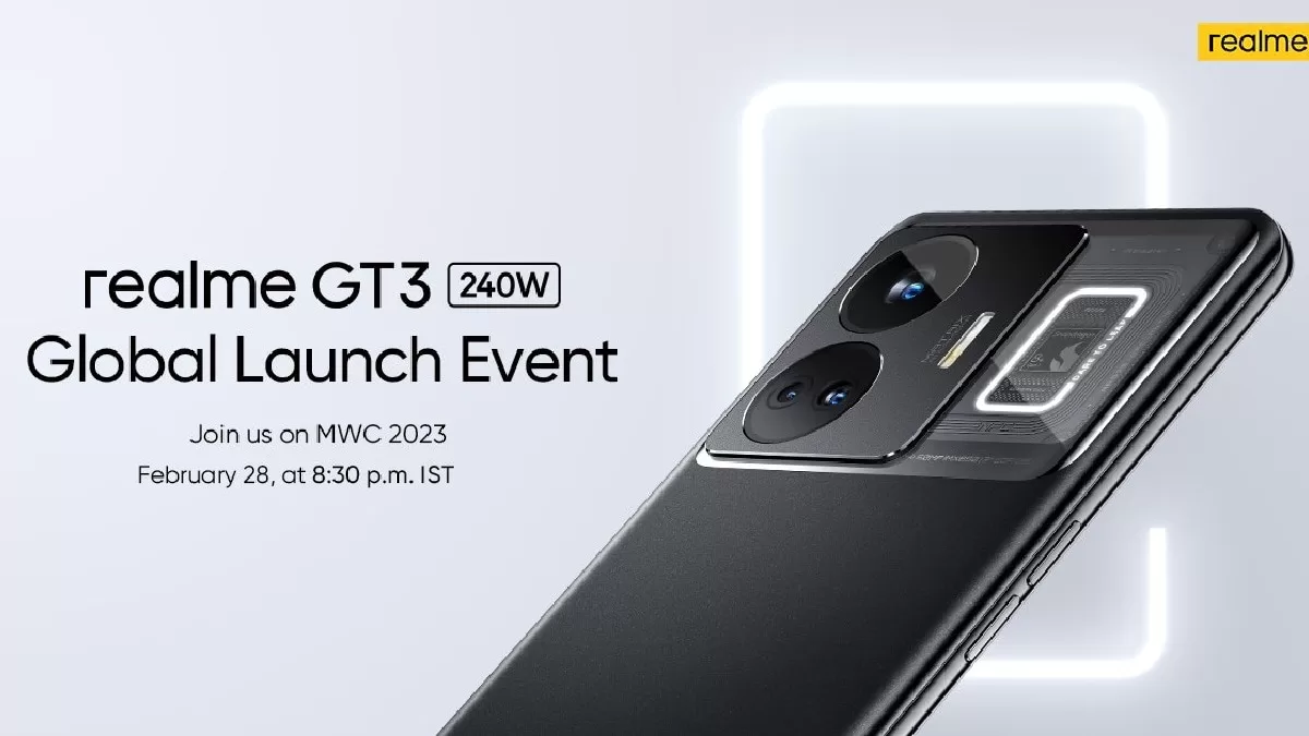 Realme GT 3 Confirmed to Debut at MWC 2023, Will Feature 240W Fast Charging: Details