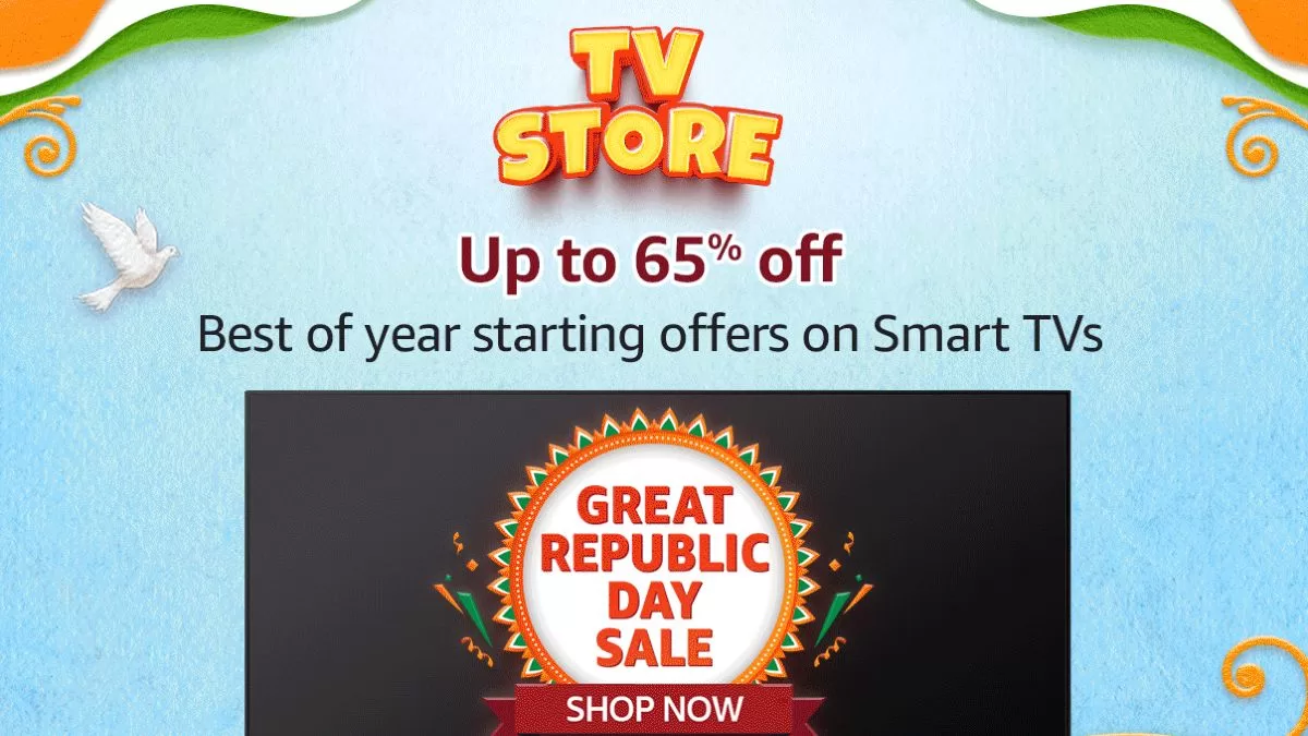 Amazon Great Republic Day Sale 2023: Best Deals on Smart TVs Under Rs. 50,000