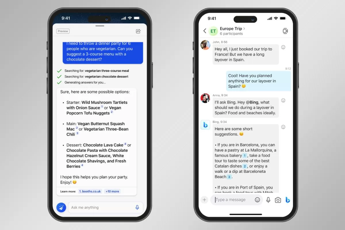 Microsoft Bing, Edge and Skype for Smartphones Updated With AI Chatbot Features: Details