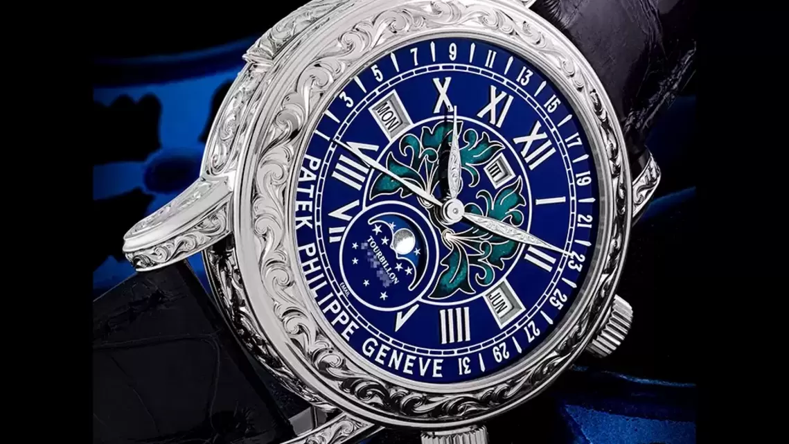 A rare Patek Philippe watch has fetched record $5.8 million at auction