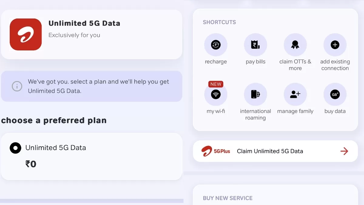 Airtel Offering Unlimited 5G Data to Prepaid, Postpaid Users: Here’s How to Claim This Offer