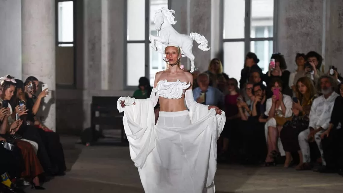 Want to make a dramatic statement with white? Paris couture week shows how